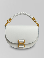 Сумка 0818 с золотой фурнитурой, на короткой ручке и на магните, с цепочкой в комплекте