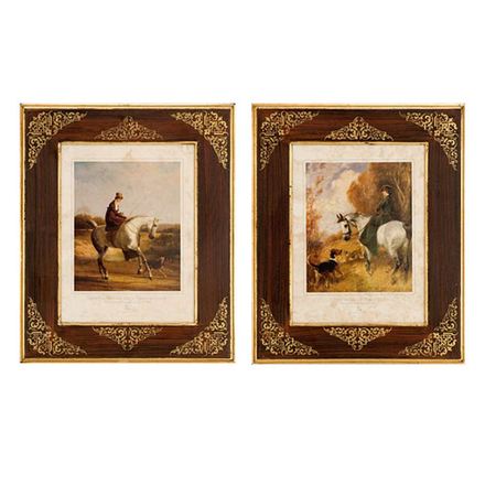 Картины "Дамы на лошадях"