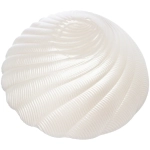 Салатник стеклянный «Фьюжн» 13*5,5см перламутр