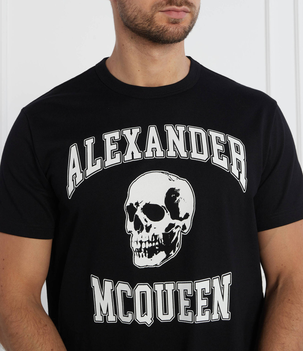 Футболка Alexander McQueen - черный(759442 QVZ29)