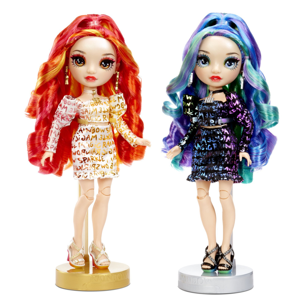 Набор кукол Rainbow High Twins Laurel & Holly De’Vious (Специальная серия)