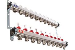 Коллектор STOUT 10 расходомеры нержавеющая сталь 27864