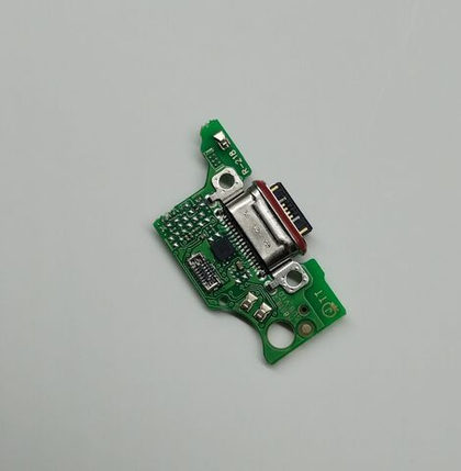 Tecno Camon 40 (CM5) - Нижняя плата зарядки (субплата) с разъемом зарядки (Type-C) + микрофон (быстрая зарядка)