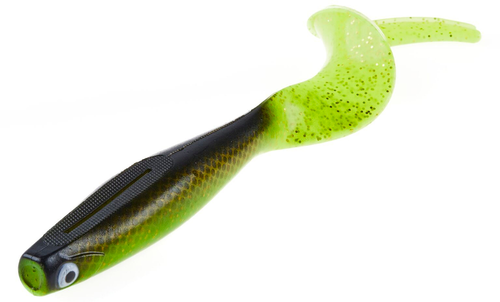 Виброхвост LJ 3D Series Kubira Fire Tail 9" (22,8 см), цвет PG45, 1 шт.