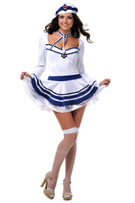 Морячка SM (42-44) (Цвет: белый, синий)