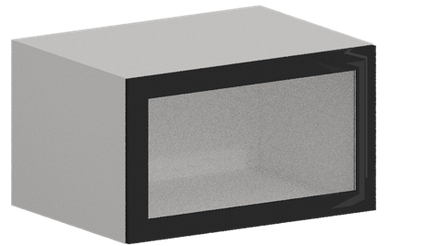 Кухня Модуль ШВГС 819 Ликата / Графит Глянец