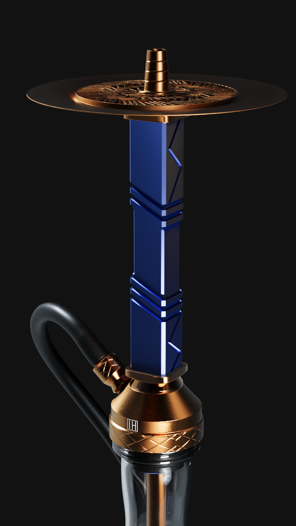 Shisha ILLICIT HOOKAH XI Stable blue (bez wazonu)