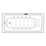 Акриловая ванна Excellent Aquaria Nano 170x75 WAEX.AQU17.NANO
