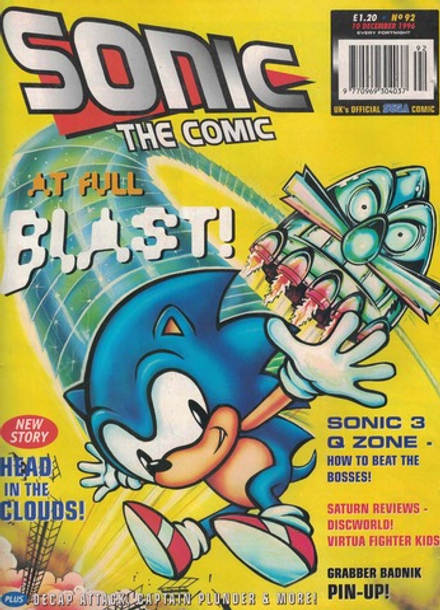 Комикс Sonic The Comic 1996 #92