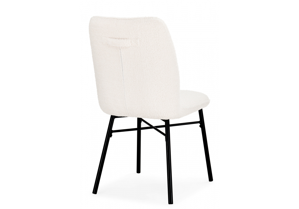 Стул на металлокаркасе Woodville Denis beige, black