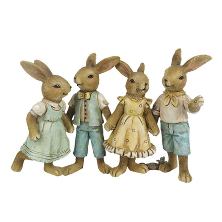 Декоративная фигура "Кролики"