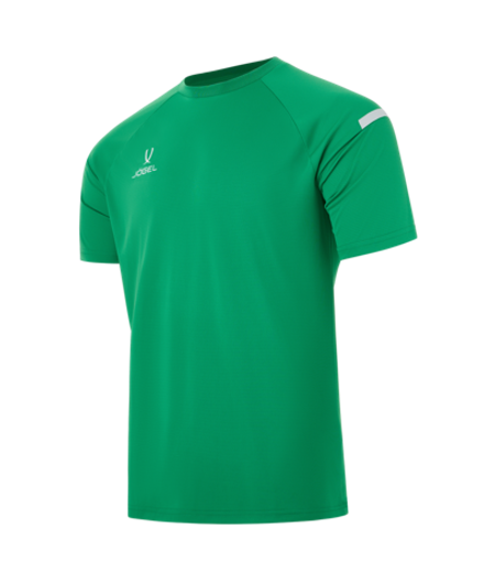 Футболка тренировочная CAMP 2 Training Poly Tee, зеленый/белый