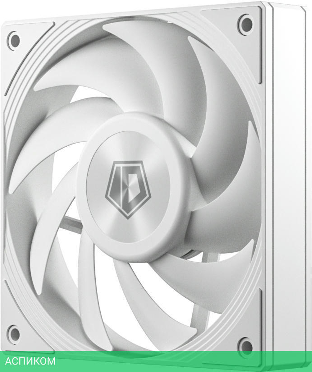 Вентилятор для корпуса ID-Cooling DF-125-W белый