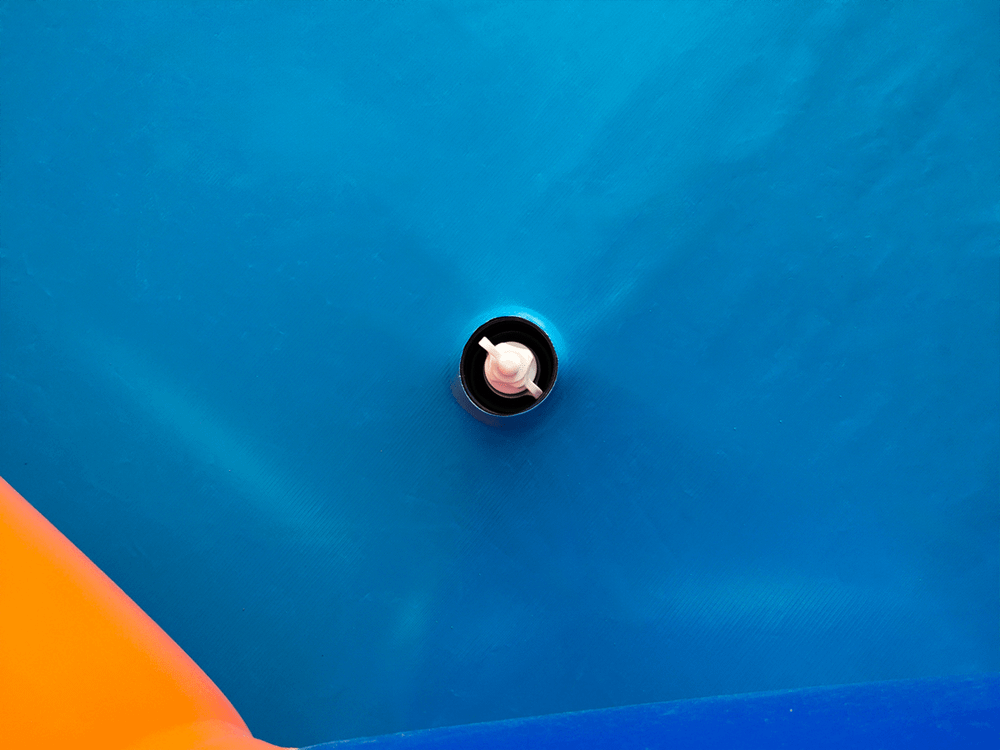 Квадратный надувной бассейн "Зебра" 5*5*0.5 м