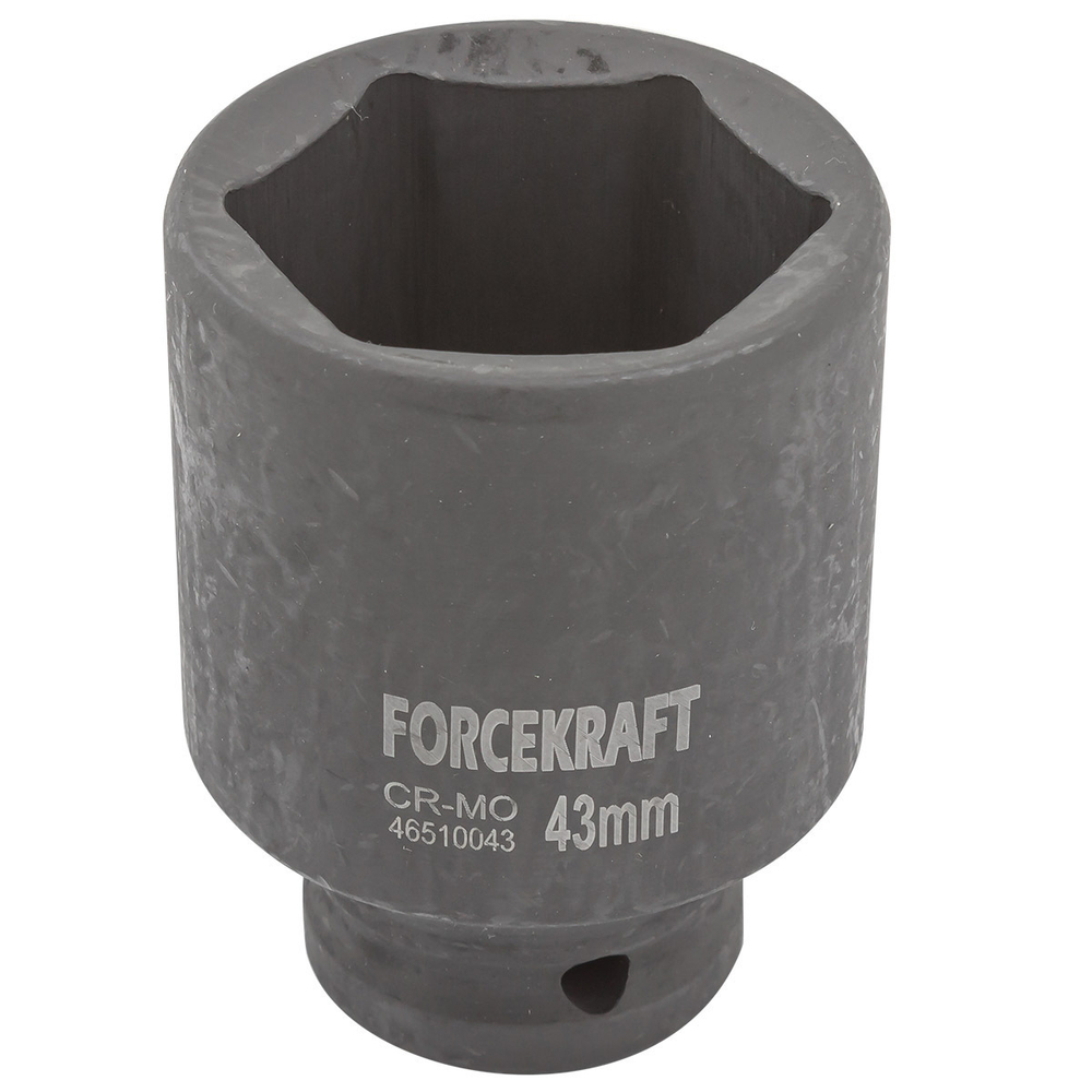 Головка ударная глубокая 3/4'', 43мм (6гр.) FORCEKRAFT FK-46510043