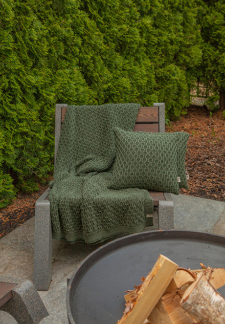 Плед 150x200 Luxberry Lux 62 зеленый