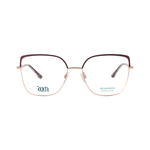 Оправа бабочка William Morris Gallery 70015 4221 бордовыя с золотом