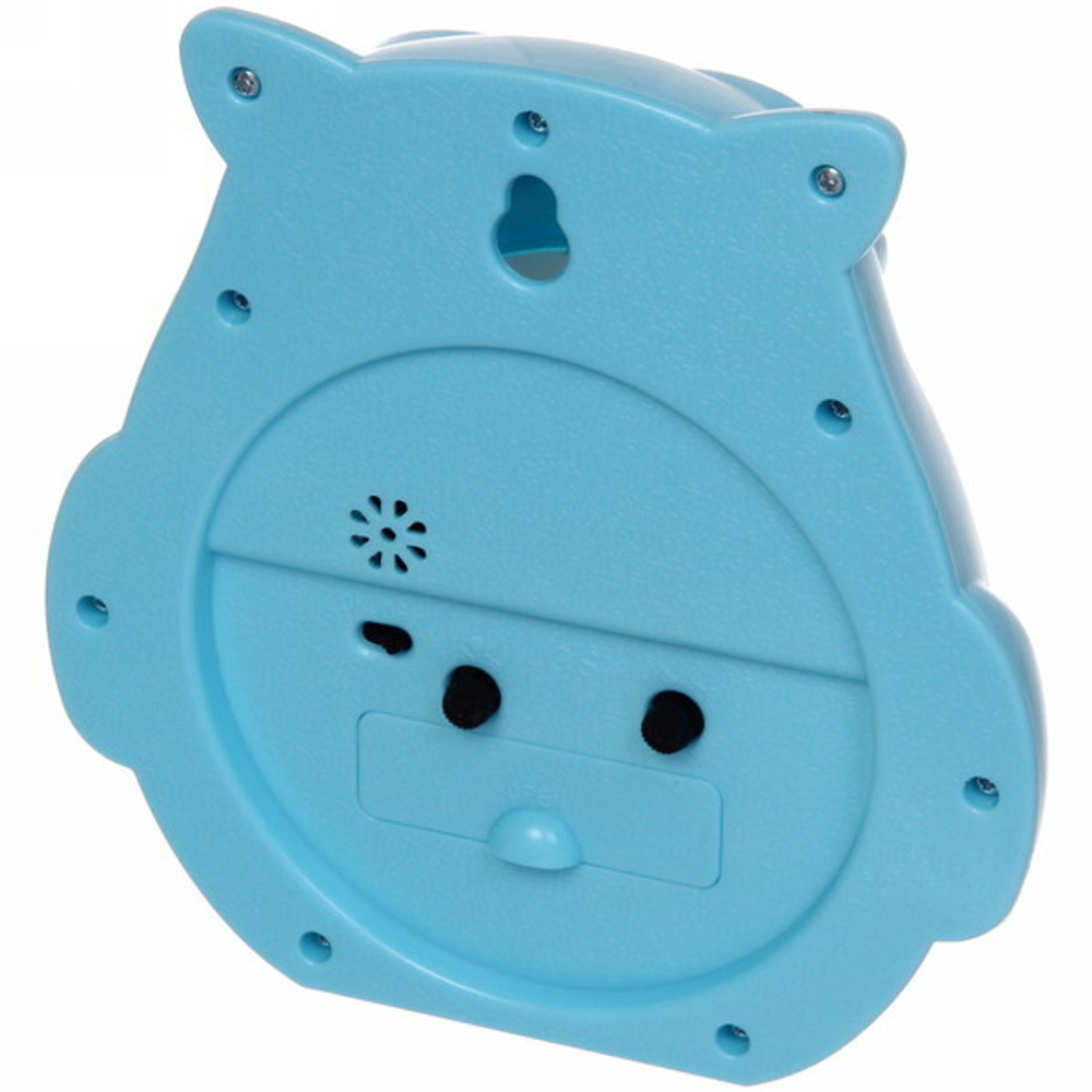 Будильник «Совушка» синий 14,5*14,5*4,5см AS777