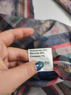 Платье Olga Style в клетку 46 размер