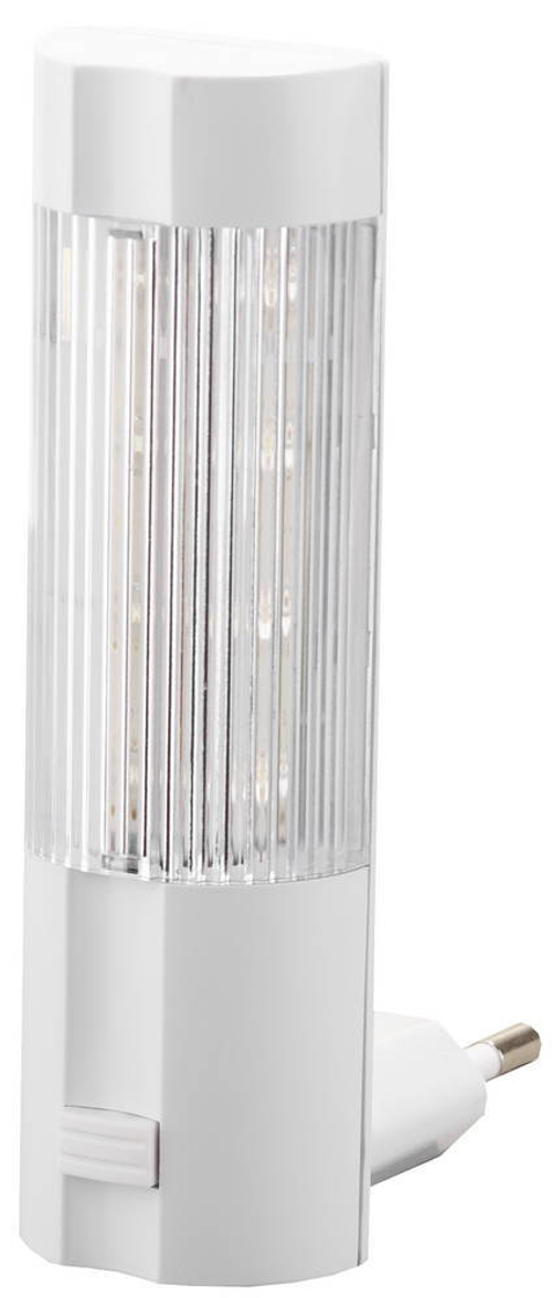 Светильник-ночник СВЕТОЗАР, 4 светодиода (LED), с выключателем, белый свет, 220В