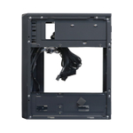 Корпус TESLA 1708U3BM, БП:450W, mATX, чёрный, 2xUSB2, 1xUSB3 (TSL-1708U3-450W-BM)