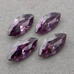 Фианит наветт, Amethyst