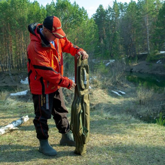 Чехол для спиннинга с катушкой 120см (N-120-K) NISUS