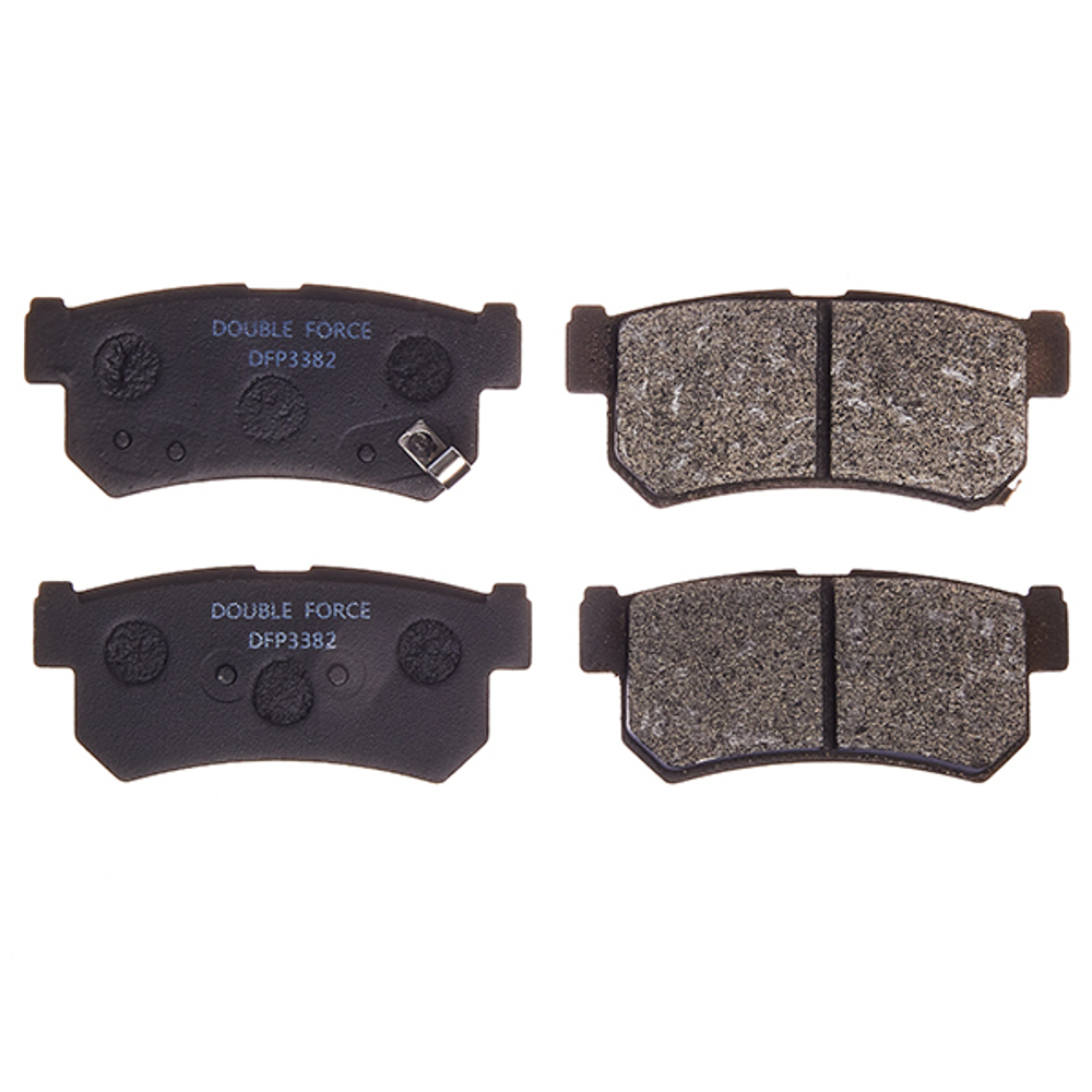 Колодки тормозные дисковые Double Force DFP3382