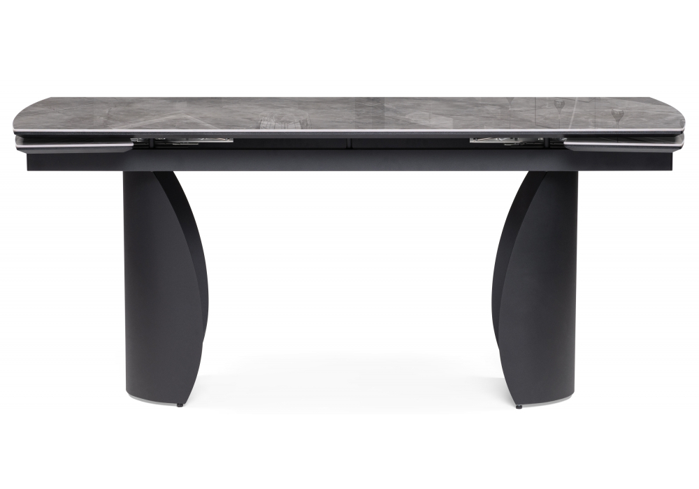 Керамический стол Woodville Готланд 180(240)х90х79 baolai, черный