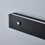 810657 Светильник настенный FIUME SPOT 230V LED 10W 270LM 100G (Back light)+7W(Spot light) 460LM 24G ЧЕРНЫЙ 4000K