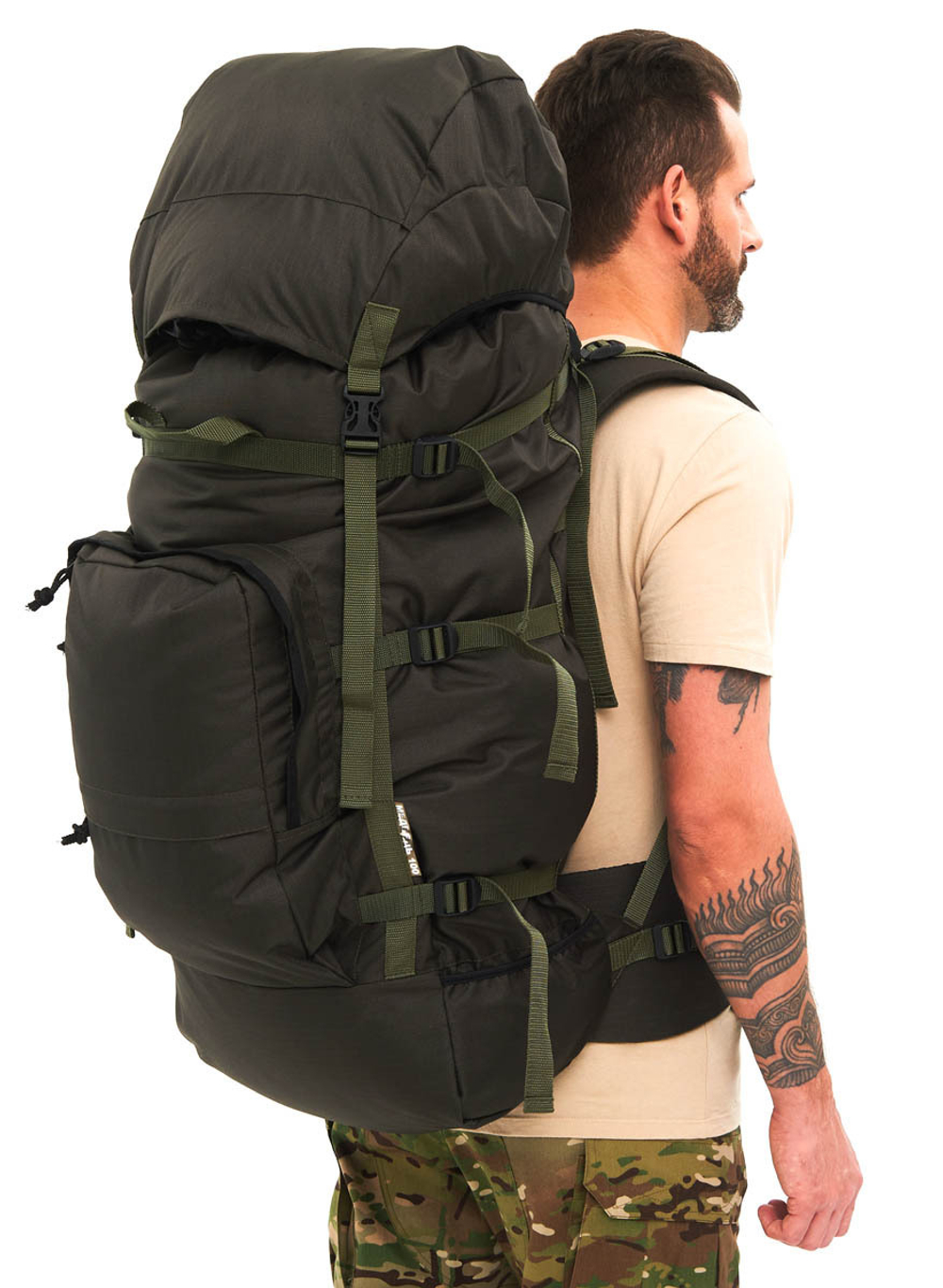 Рюкзак МЕДВЕДЬ 100л (Цвет: Олива)