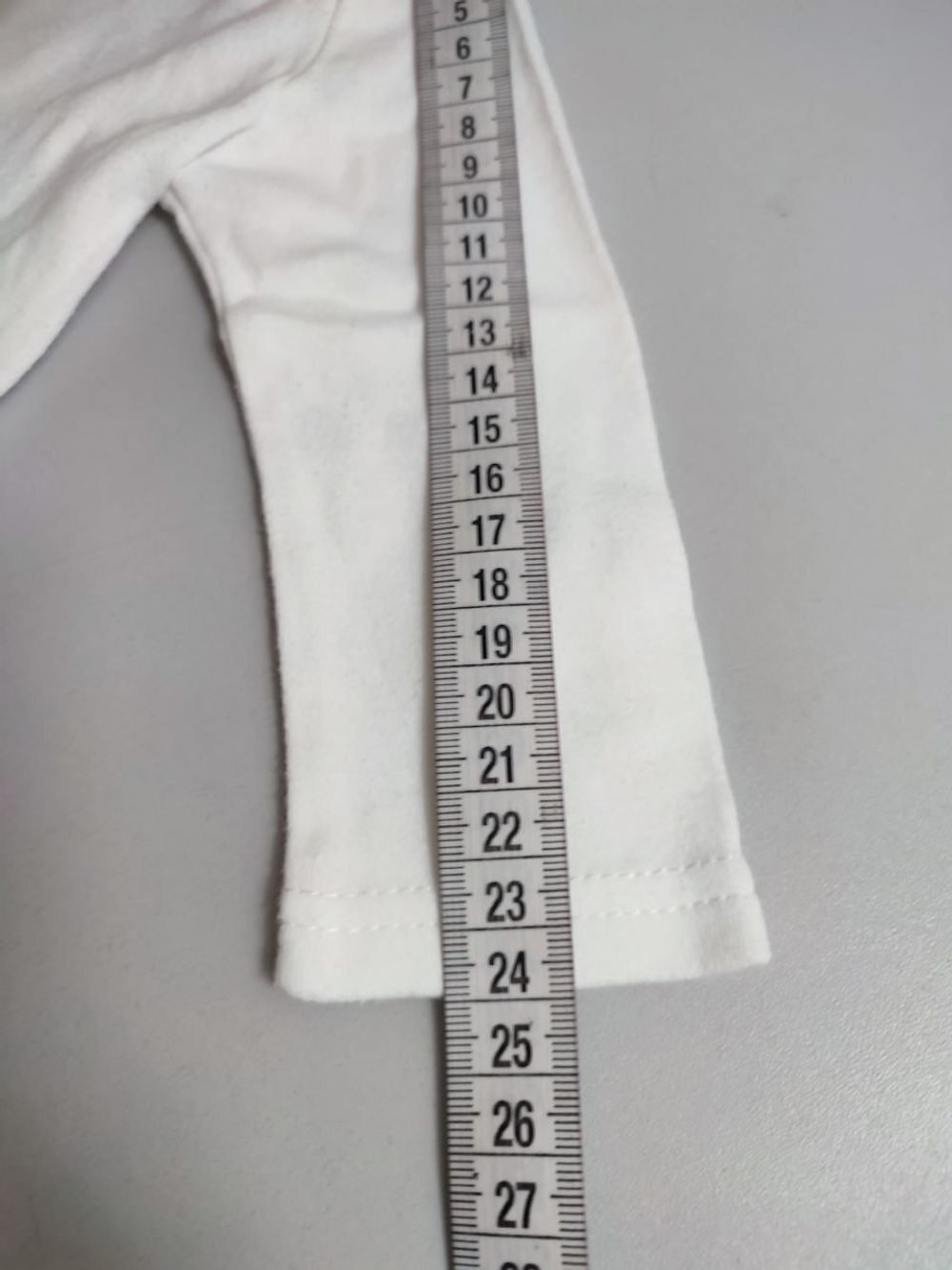 Боди белое трикотажное на 1-3 месяца