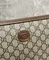 Сумка-мессенджер Gucci с переплетенными буквами G коричневый