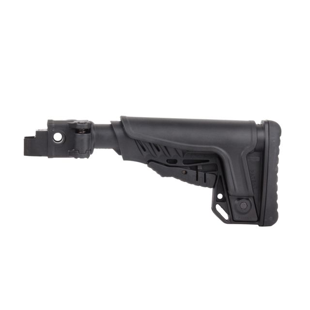 Пластиковый приклад на АК-74, DLG Tactical черный