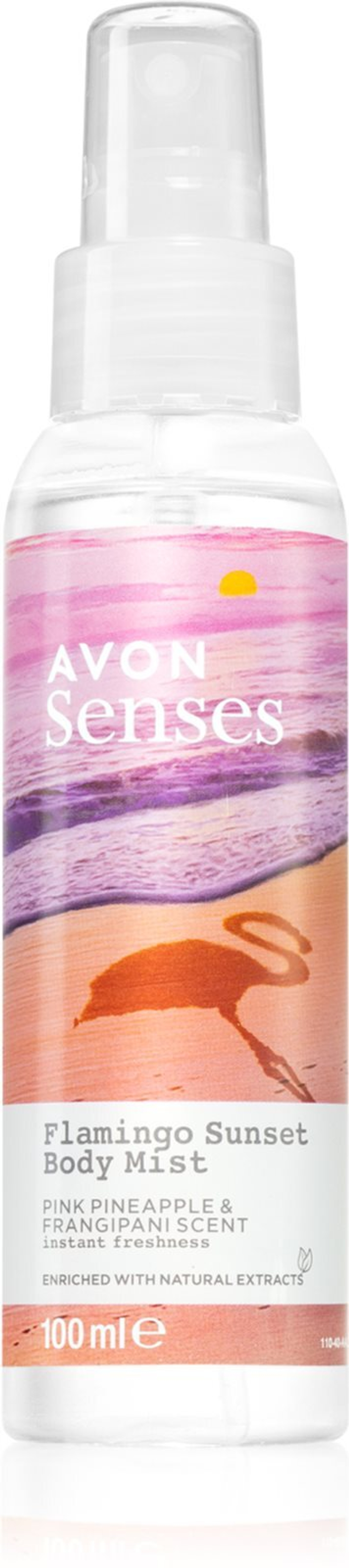 Avon Senses Flamingo Sunset - освежающий спрей для тела /   100  ml  / GTIN 2800019319081
