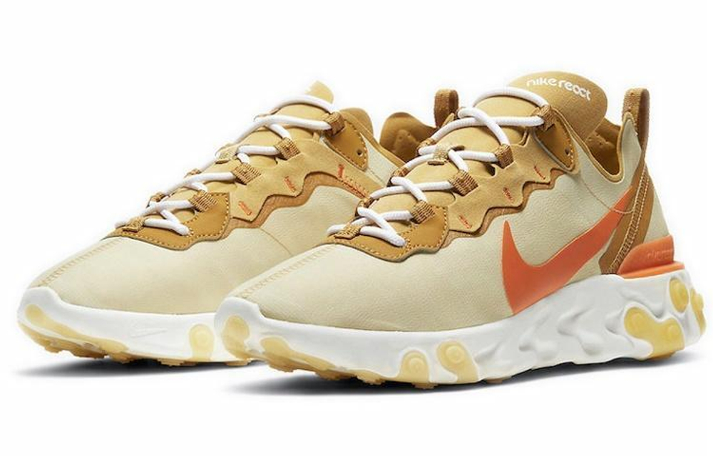 Кроссовки Nike React Element 55 "Team Gold"
