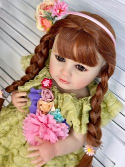 Кукла Реборн виниловая 55см в пакете (FA-565)