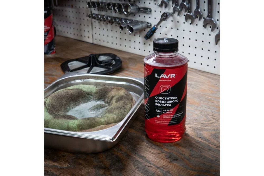ОЧИСТИТЕЛЬ ВОЗДУШНЫХ ФИЛЬТРОВ LAVR 1Л LN7706