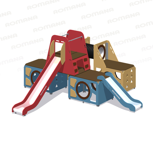 Детский игровой модуль с горкой Romana 115.13.00