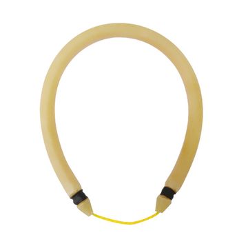 Тяга кольцевая Riffe с зацепом D13 мм(1/2") L15"(38 см) желтая