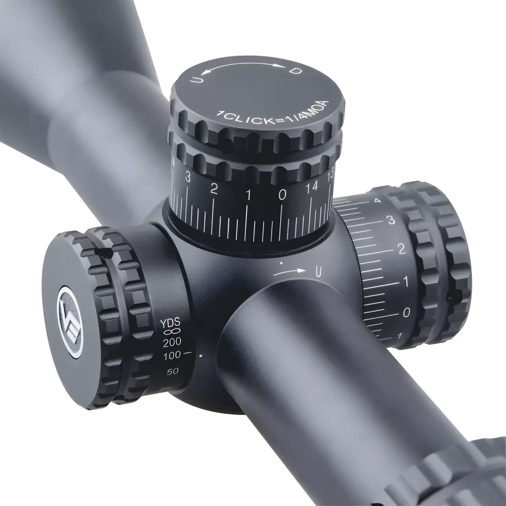 Оптический прицел Vector Optics HUGO 3-12x44 (SCOM-30) регулировочные кольца с логотипом