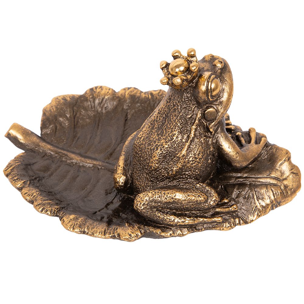 Подставка под бижутерию Лягушка Бронза