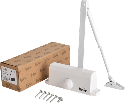 Дверной доводчик DD-80W (белый)