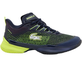 Мужские кроссовки теннисные Lacoste Sport AG-LT23 Ultra - navy/yellow