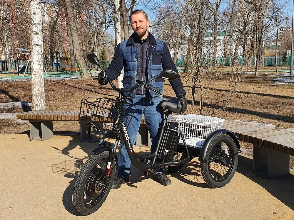 Электровелосипед Eltreco Porter Fat 500