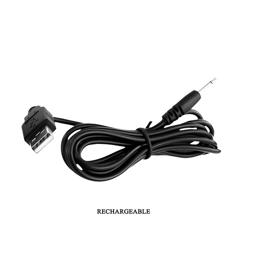 Лиловый вибромассажёр 9,7см с пультом ДУ Pretty Love Willie BI-014583W