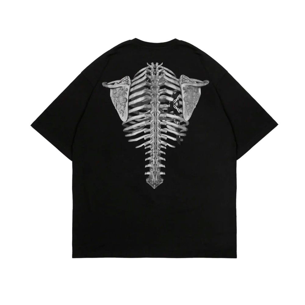 Футболка Тандем Тэндай Skelotus 3D черная