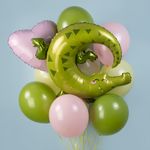 Шар (35''/89 см) Фигура, Крокодил Аллигатор, 1 шт.