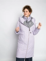 Куртка зимняя удлиненная с капюшоном