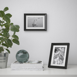 IKEA KNOPPÄNG  (ИКЕА КНОППÄНГ)  -  Рамка, черная, 13x18 см